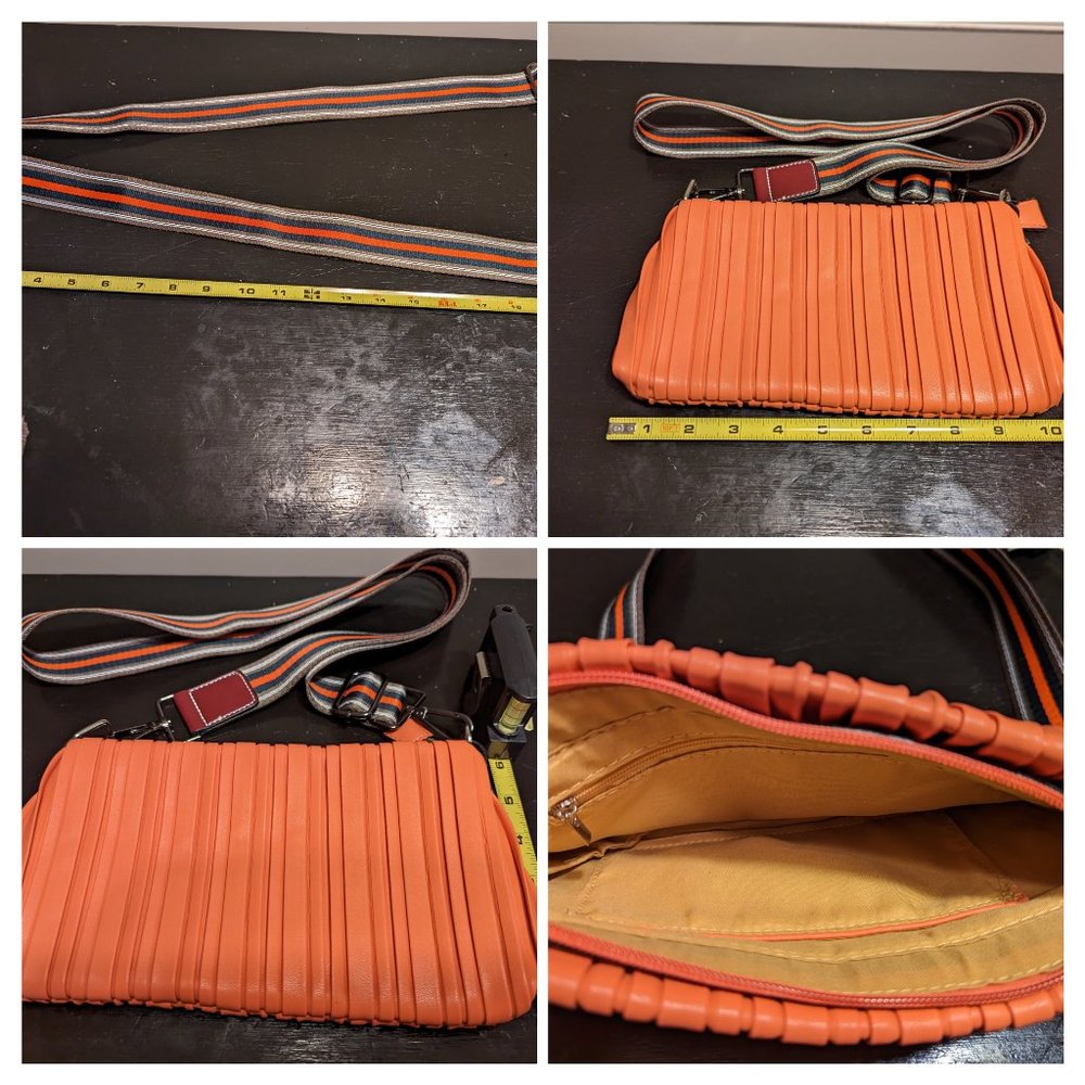 Orange Crossbody Purse NWOT